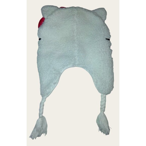 Hello Kitty Beanie & Fleece Hat Set Adult Osfa NEW - Picture 7 of 10